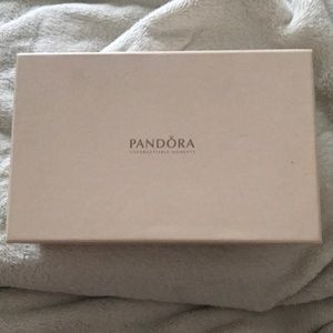 Pandora leather jewelry box